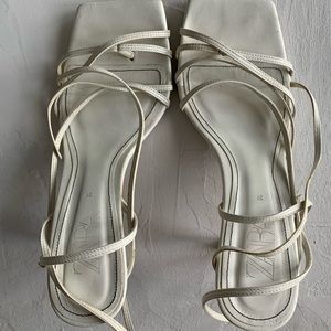 Zara heels sandals